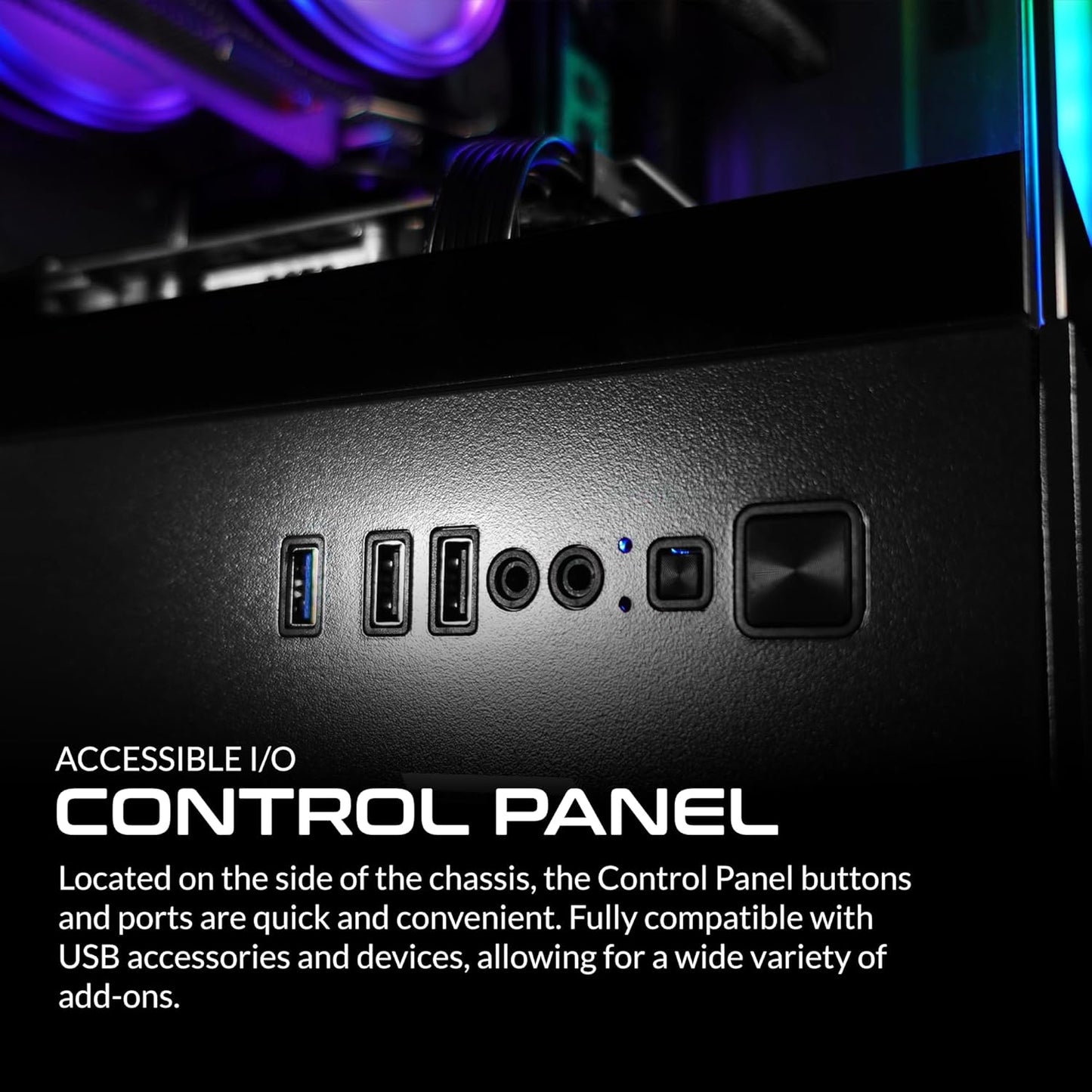 SAAV X1 Prebuilt Gaming PC Desktop with Intel i5 3.4GHz, 16GB RAM, GEFORCE GTX 750 GDDR5 GPU, 512GB NVME, WiFi 6, Bluetooth, Win 10, Mouse Keyboard, PC Gaming Computer Desktop, 1-Year Warranty